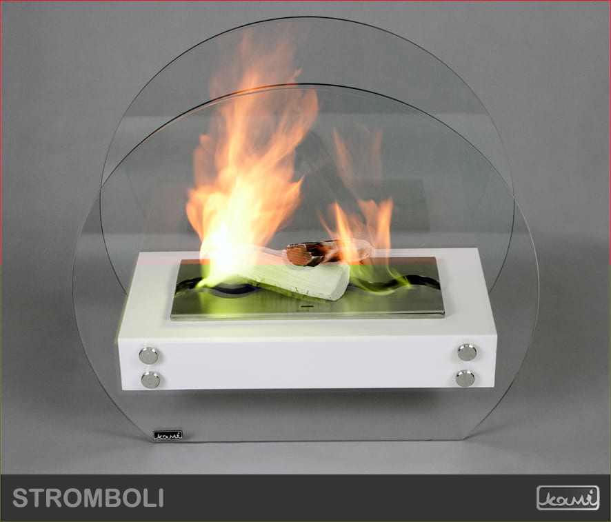 Biokominek Kami Stromboli 60 biały