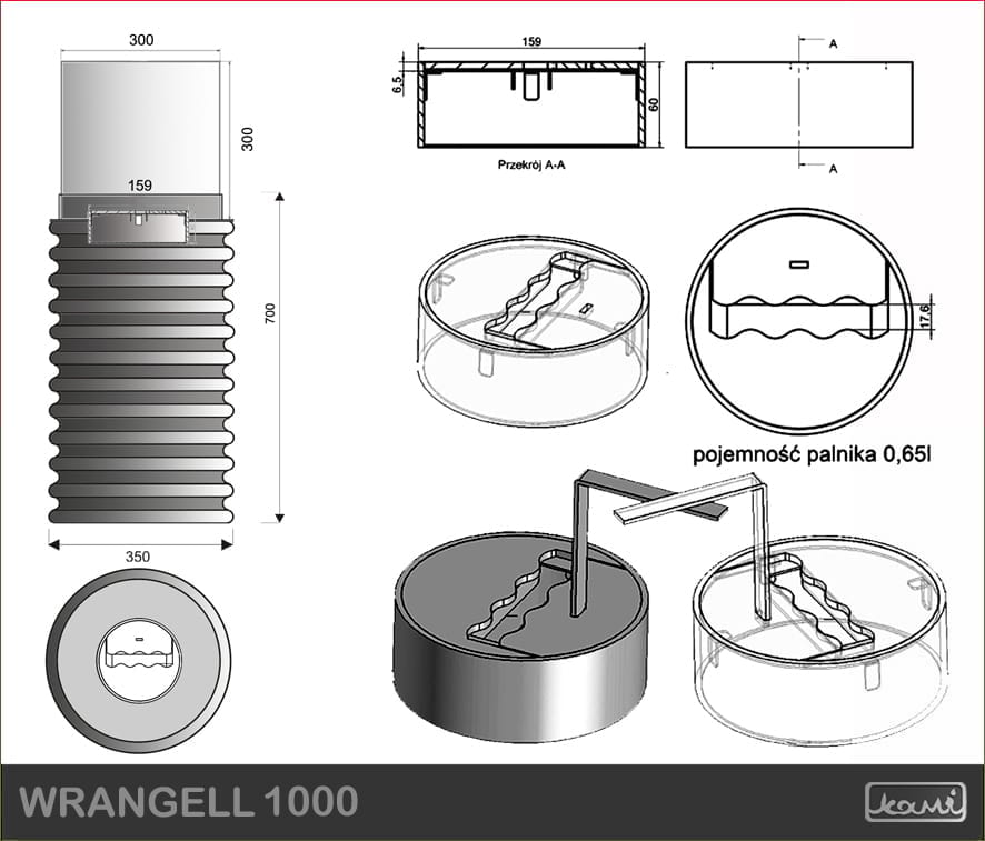 Wrangler K 1100 biolampa Kami
