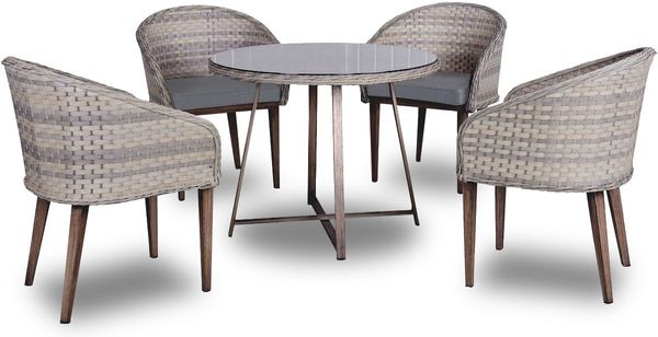 Zestaw mebli technorattan Contito Melange Tortora & Grey