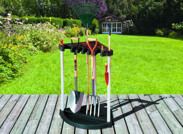 Aranżacja tarasowa Corner Tool Rack