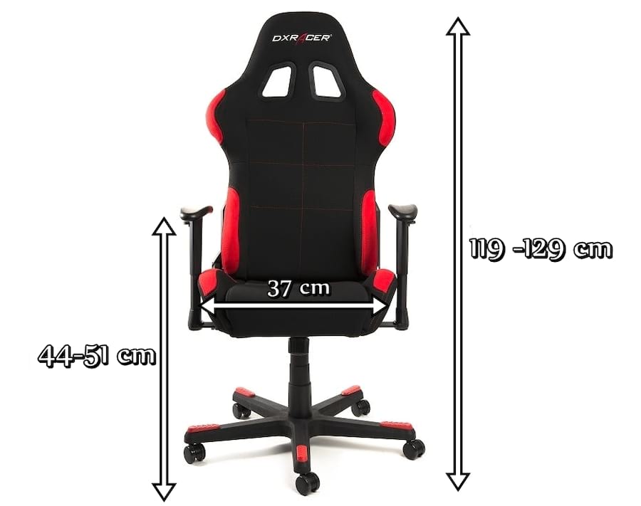 DXRacer Formuła OH FD01/NR fotel gamingowy