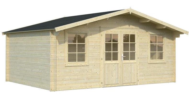 Domek na działkę letniskową TOMASZ C 5x4 (17,0 m2)