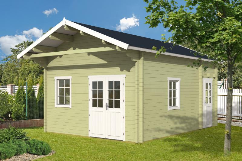 Domek na działkę ogrodową letniskowy RUDZIK C 7x4,5 (24m2)