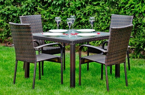 Zestaw mebli ogrodowych technorattan Eccellente