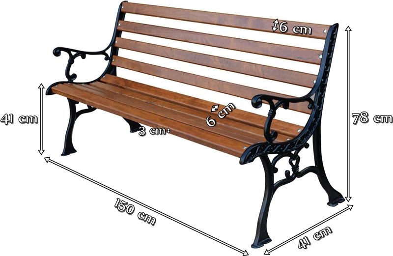 Ławka chińska 150cm