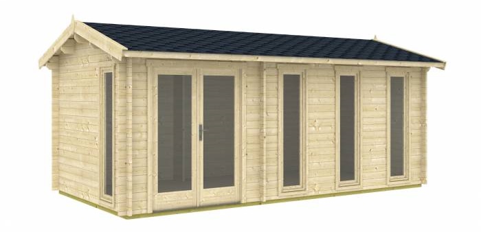 Nowoczesny domek letniskowy FLAMING 6x3 (14,9m2)