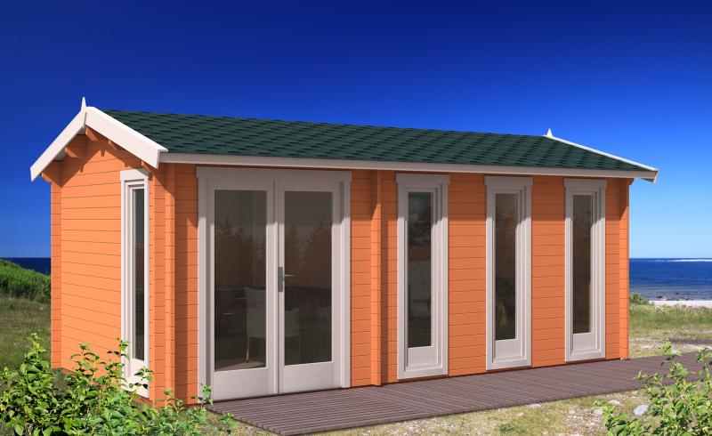 Nowoczesny domek letniskowy FLAMING 6x3 (14,9m2)