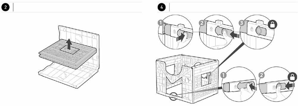 Foldable Playhouse domek dla dzieci - instruckja