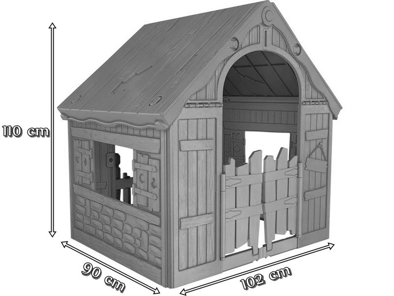 Foldable Playhouse domek dla dzieci - wymiary