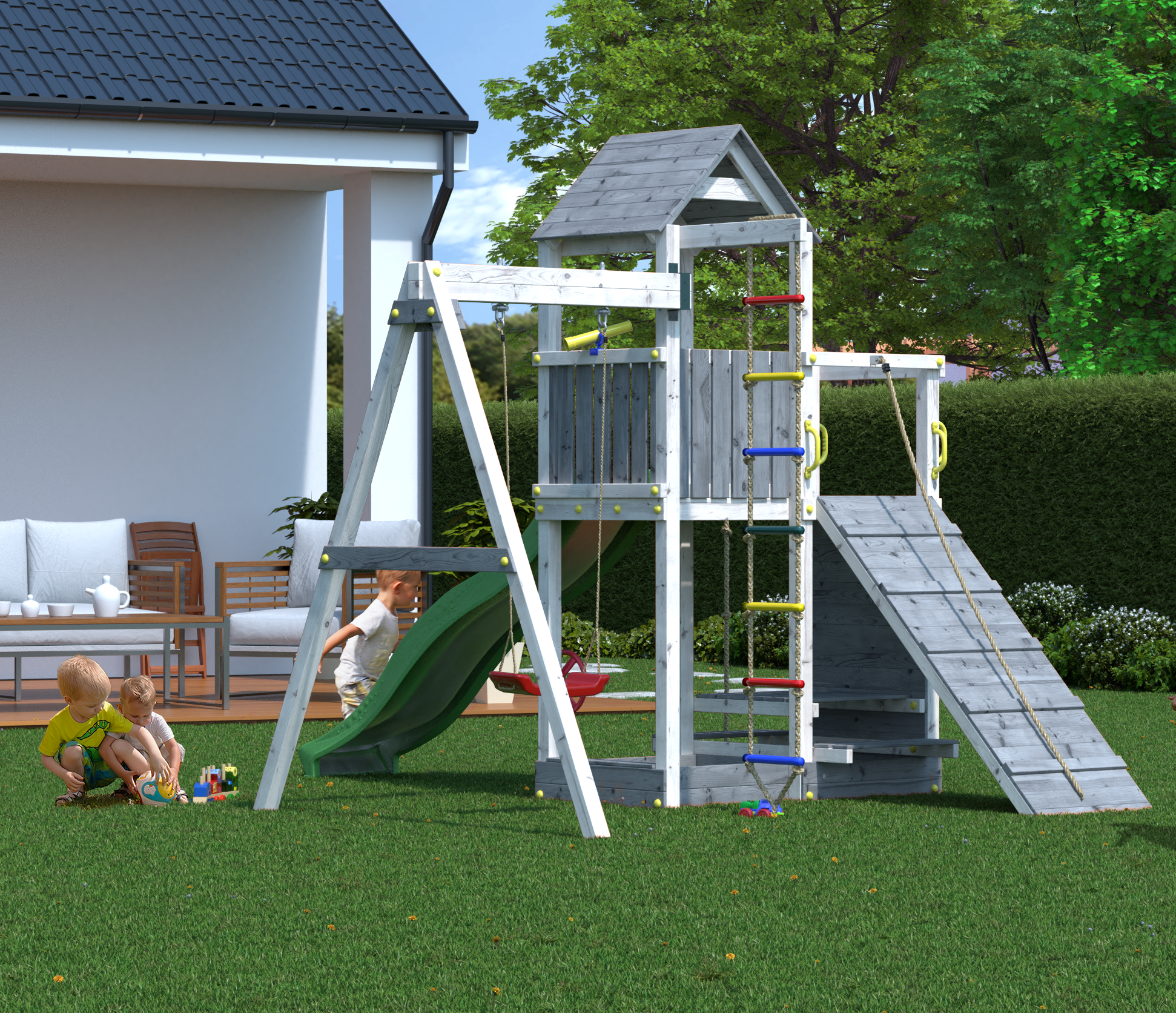 Plac zabaw Activer - aranżacja