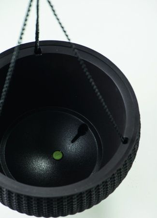 Dno doniczki Keter Hanging Sphere Planter grafit