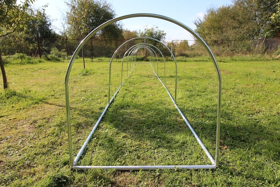 Tunel foliowy dla ogrodników mini 8,75x0,8