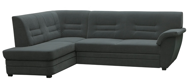 Kanapa skórzana rozkładana Jordania - złożona