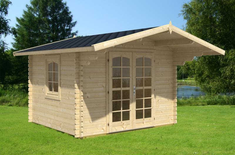 Letniskowy domek ogrodowy drewniany KULIK B 3x3 (8,5m2)