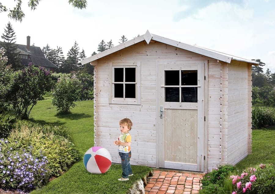 Domek z drewna na działkę Margaretka 266x216