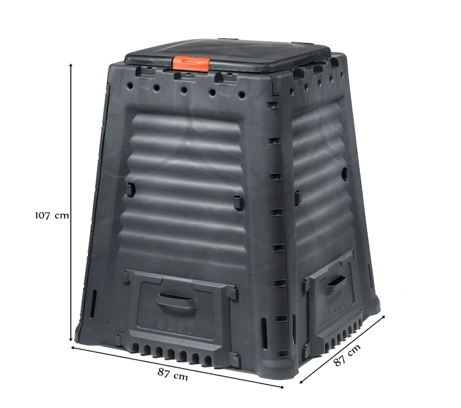 Mega composter 650L – wymiary