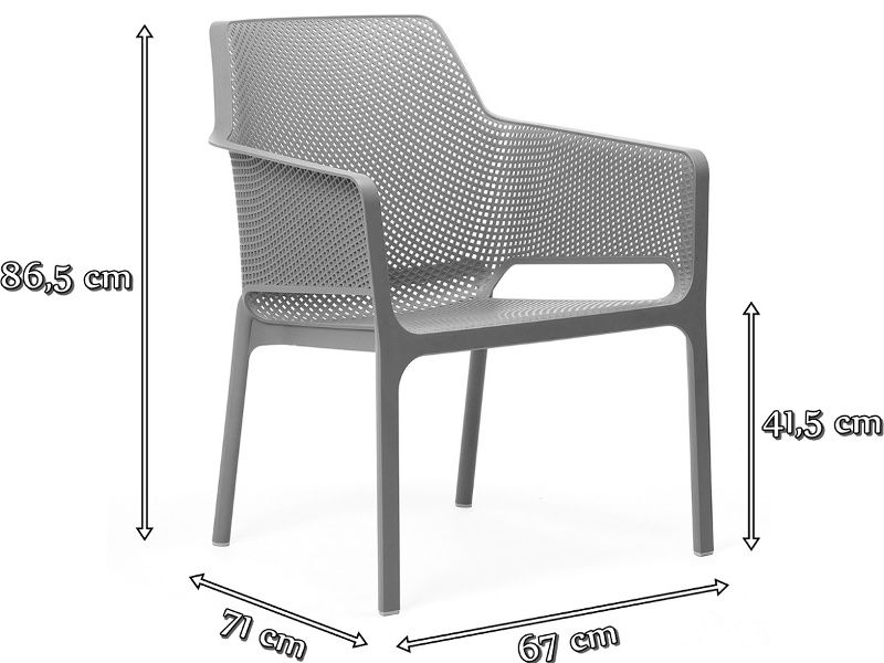 Nard Net Relax fotel na balkon wymiary