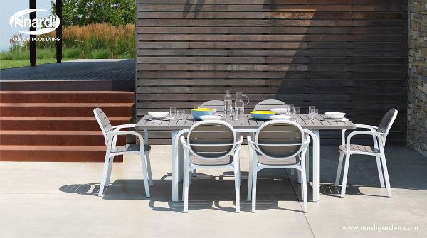 Nardi Palma fotel na taras w aranżacji