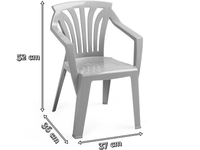 Nardi Ariel krzesło ogrodowe dla dzieci - wymiary