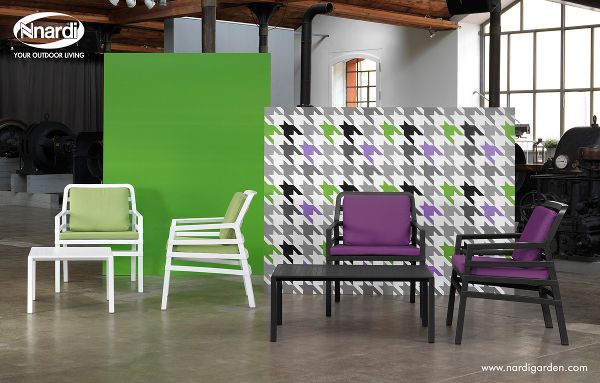 Nardi Aria 100 stolik kawowy ogrodowy aranżacja