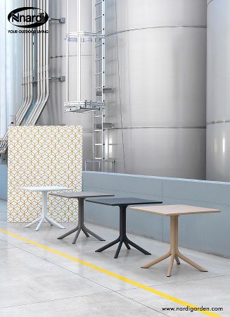 Aranżacja z użyciem stolików Clip