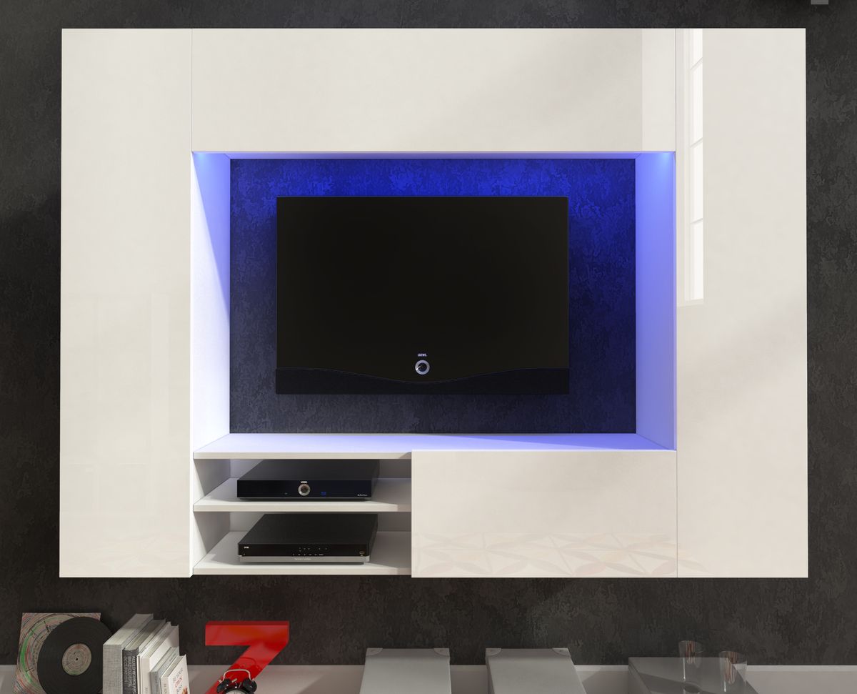 Nowoczesne meble RTV Net aranżacja