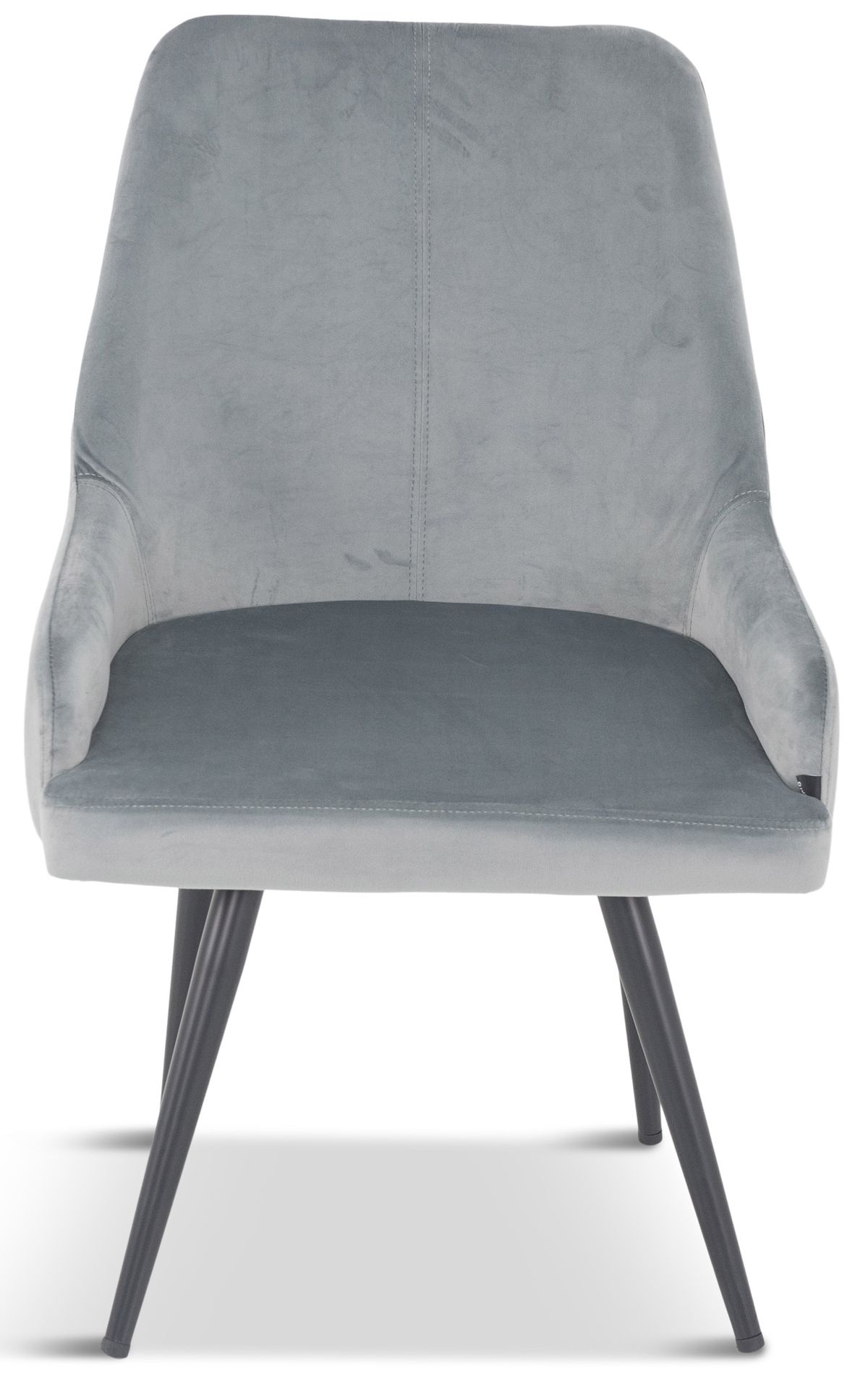 Krzesło kubełkowe Miguel jasnoszare