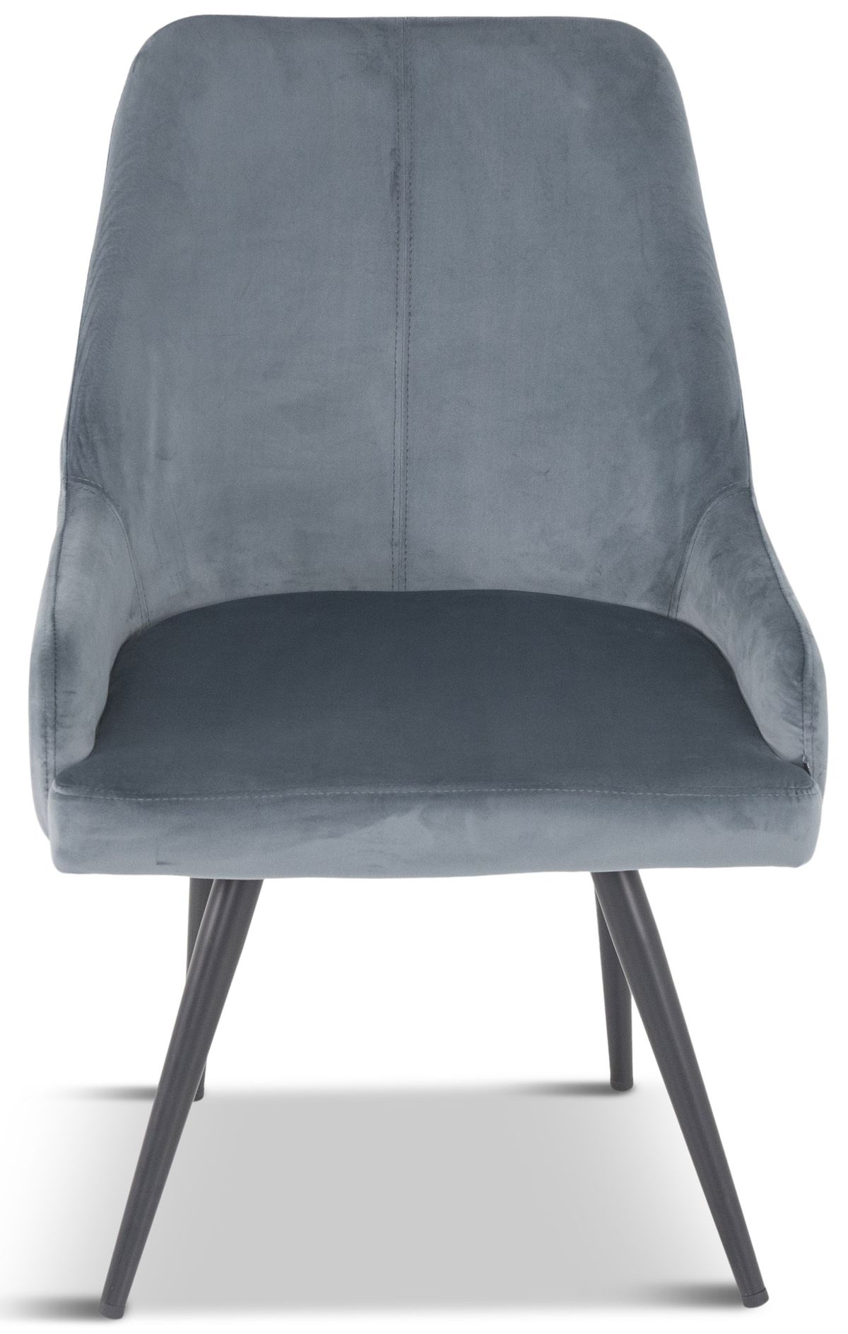 Nowoczesne krzesło do jadalni Miguel ciemnoszare