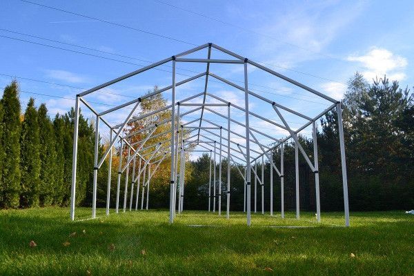 Ogórek – tunel foliowy 18m2 - stelaż