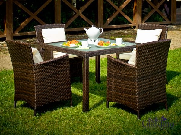 Zestaw mebli technorattan Pazzo