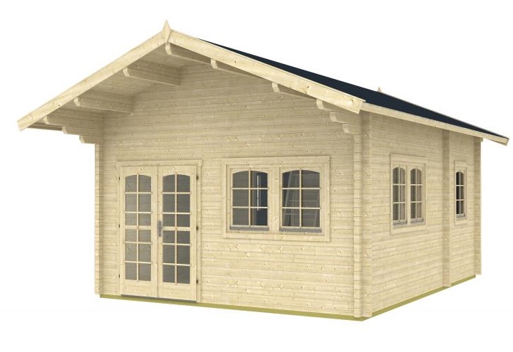 Wygodny domek na działkę rekreacyjną SOKÓŁ 4,5x6 (22,8m2)