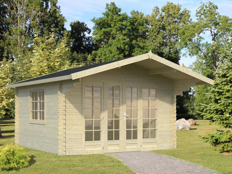 Domek drewniany na działkę ogrodniczą EKO 42 4x4 (12,4 m2)