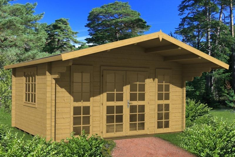 Domek na działkę rekreacyjną EKO 50 5x4 (15,1 m2)