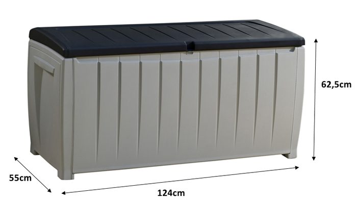 Keter Novel Storage Box - Wymiary