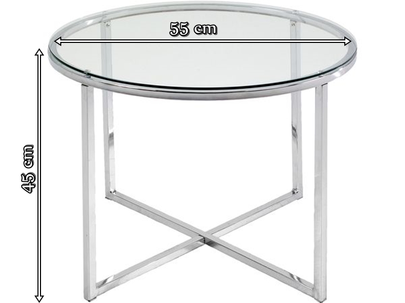 Stolik Cross - wymiary