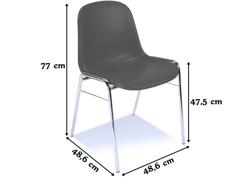 Krzesło Beta wymiary