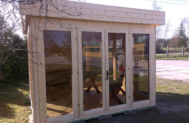 Altana ogrodowa z drewna Orchidea 320x320