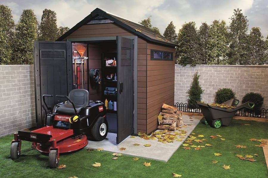 Pojemny domek ogrodowy Fusion 757 Keter