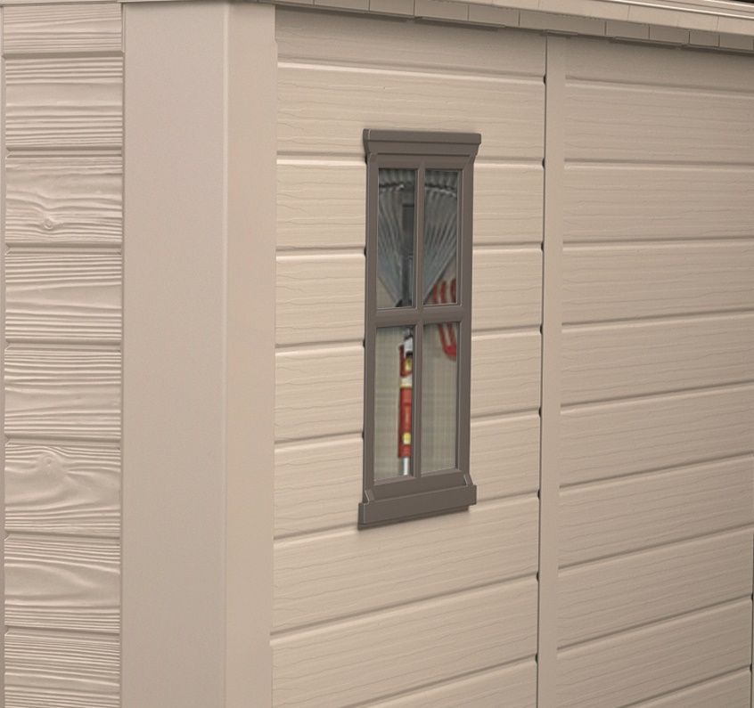 Domek ogrodowych Factor 8x8 okno