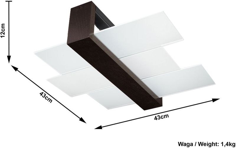 Wymiary lampy Feniks