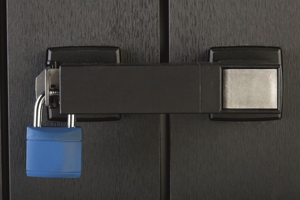 Kłódka w domku Fusion 757