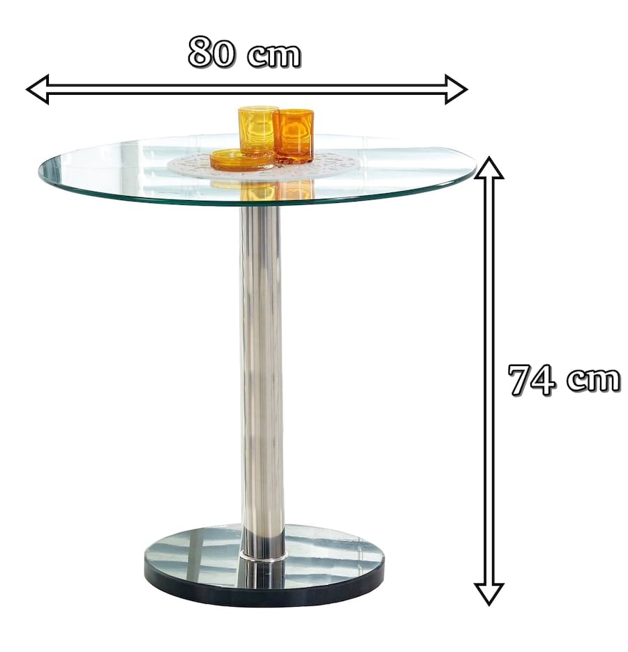 Stół Halmar Cyryl szklany blat wymiary