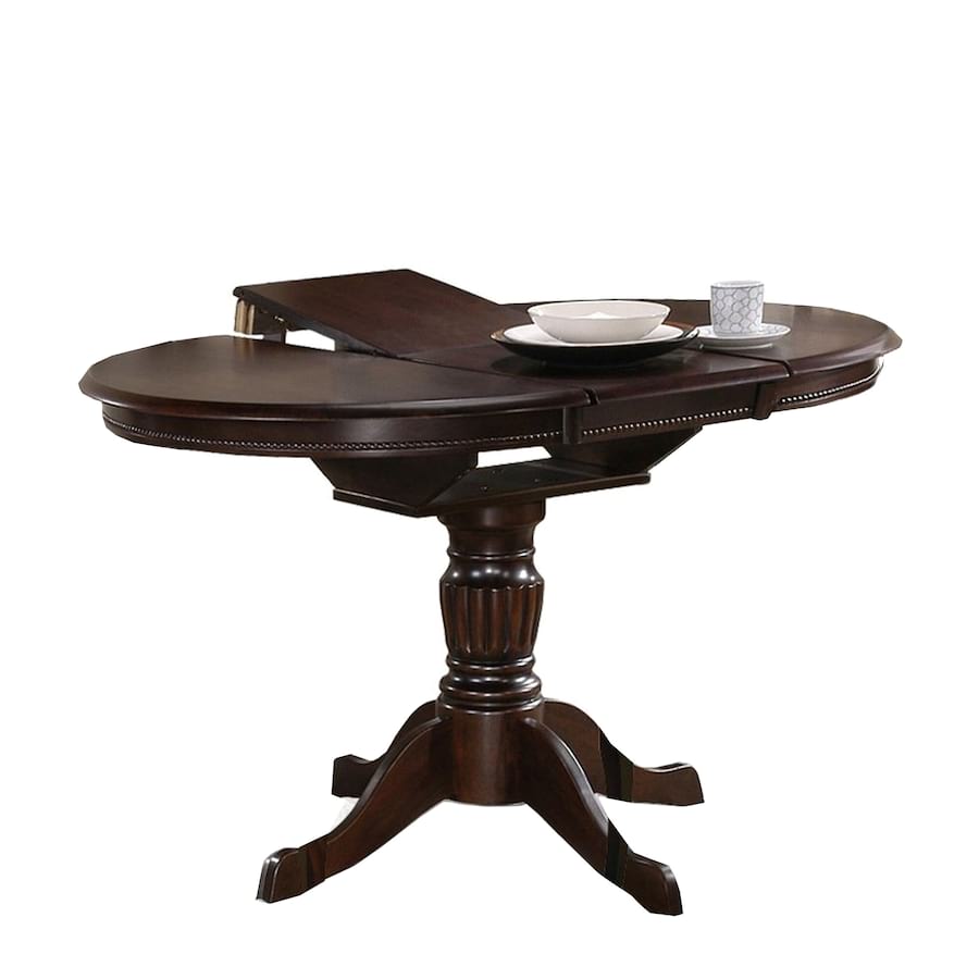 Okrągły drewniany stół do salonu 106-140cm William Halmar