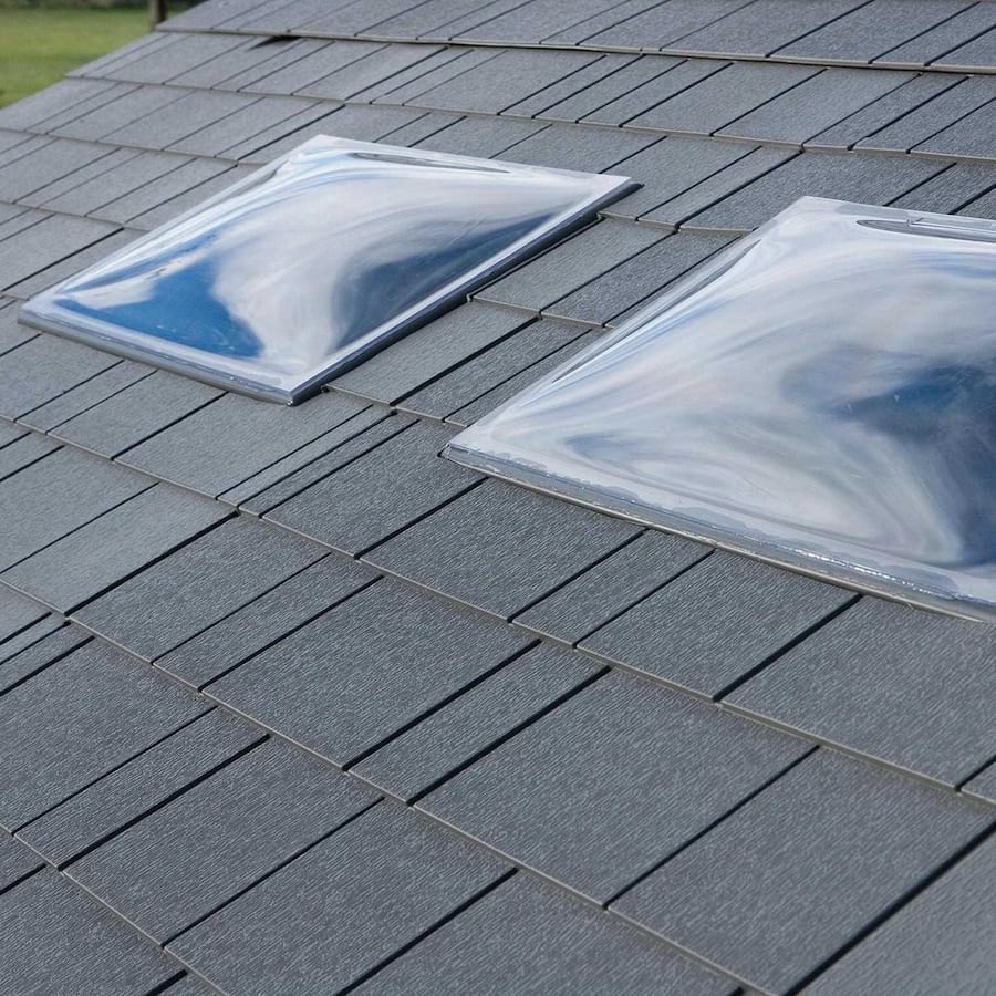 Szopa ogrodowa 244x229 okna dachowe