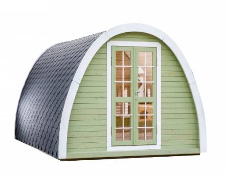 Drewniany dom na działkę rekreacyjną BECZKA dł. 4,8m