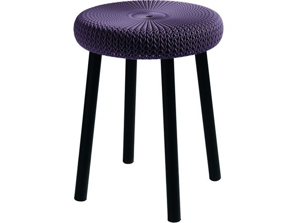 Krzesełko ogrodowe Cozy Stool Keter Purpurowe