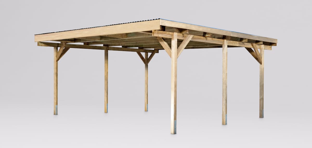 Wiata samochodowa na 2 samochody Krokus Duo