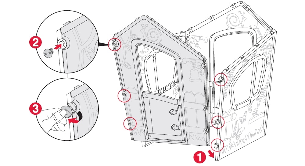 Keter Magic Playhouse - instrukcja