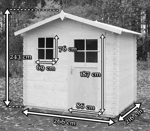 Margaretka - wymiary