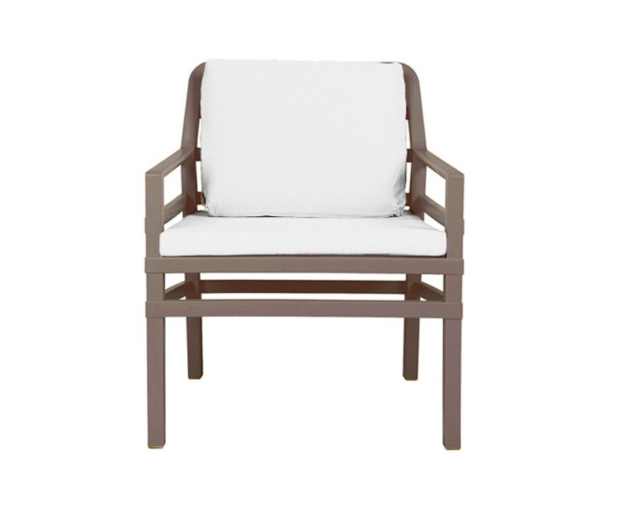 Nardi fotelik ogrodowy Aria Fit Tortora/Bianco